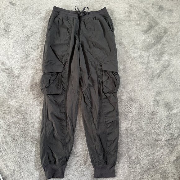Lululemon Dance Studio Relaxed Fit Mid Rise Cargo Jogger Pants SMALL Womens Gray - Picture 1 of 7
